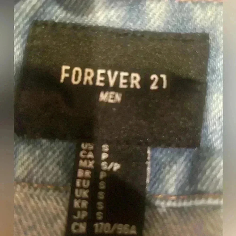 Forever 21 customized personalized denim jacket with WIFE OF THE PARTY oversized - Picture 4 of 6